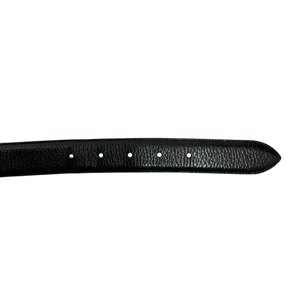 Hugo Boss Italy Germany Black Genuine Leather Dress Belt Men’s Size 34